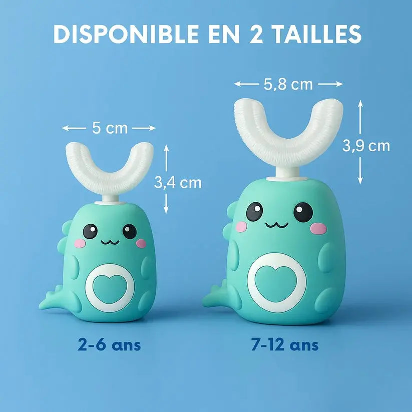 Dentibou™ – Brosse à dents 360° pour enfants